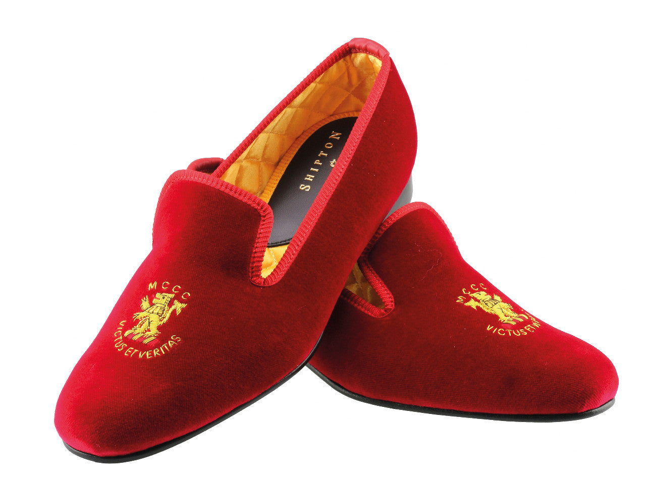 MCCC Club Velvet Slippers