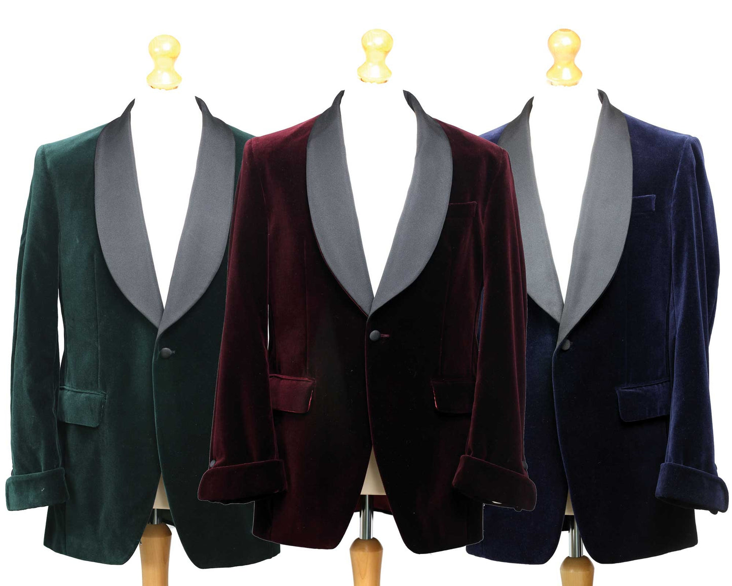 Velvet Smoking Jacket Group