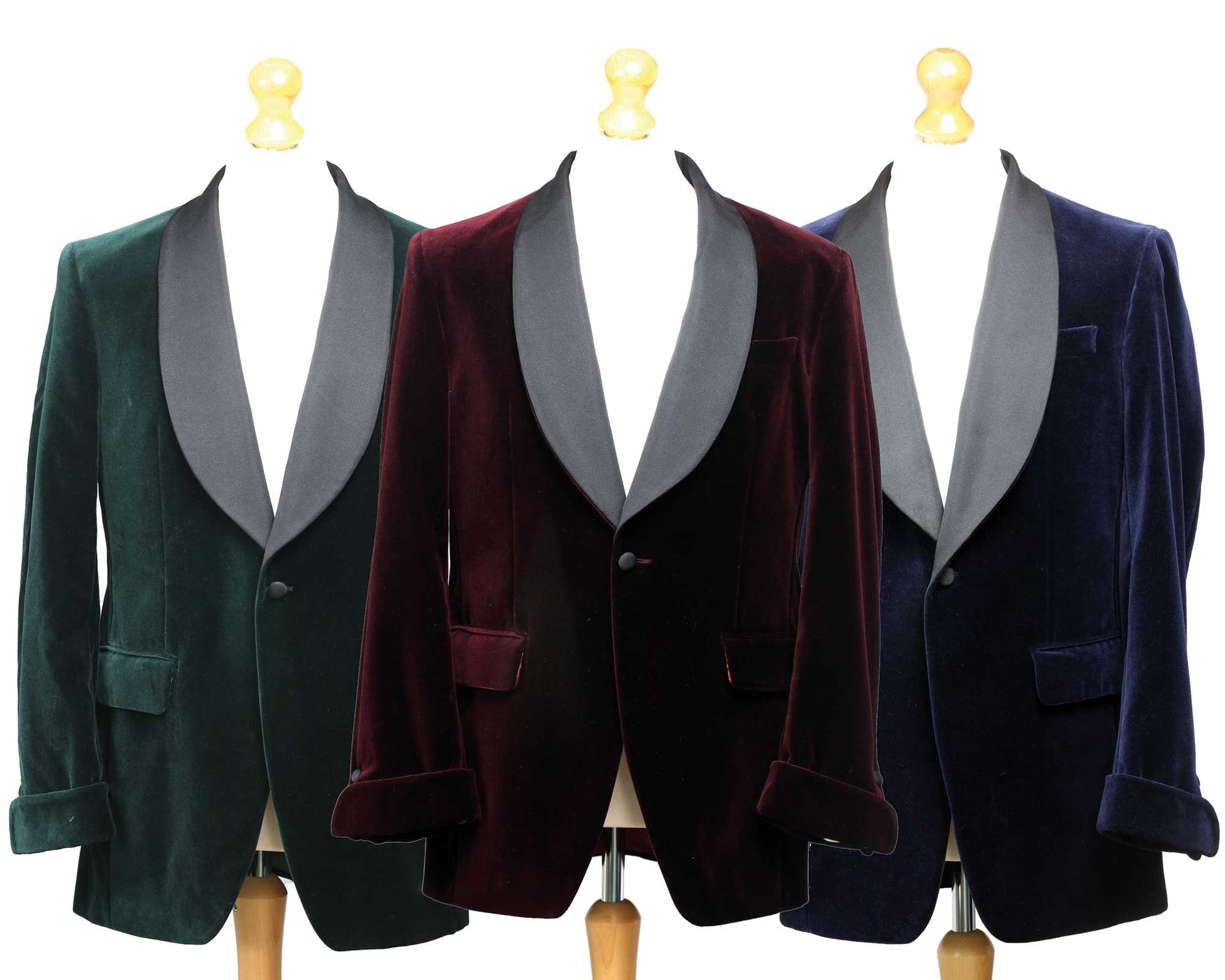 Velvet Smoking Jacket Group