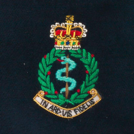 Regimental Velvet Slippers XIV close £rd Medical