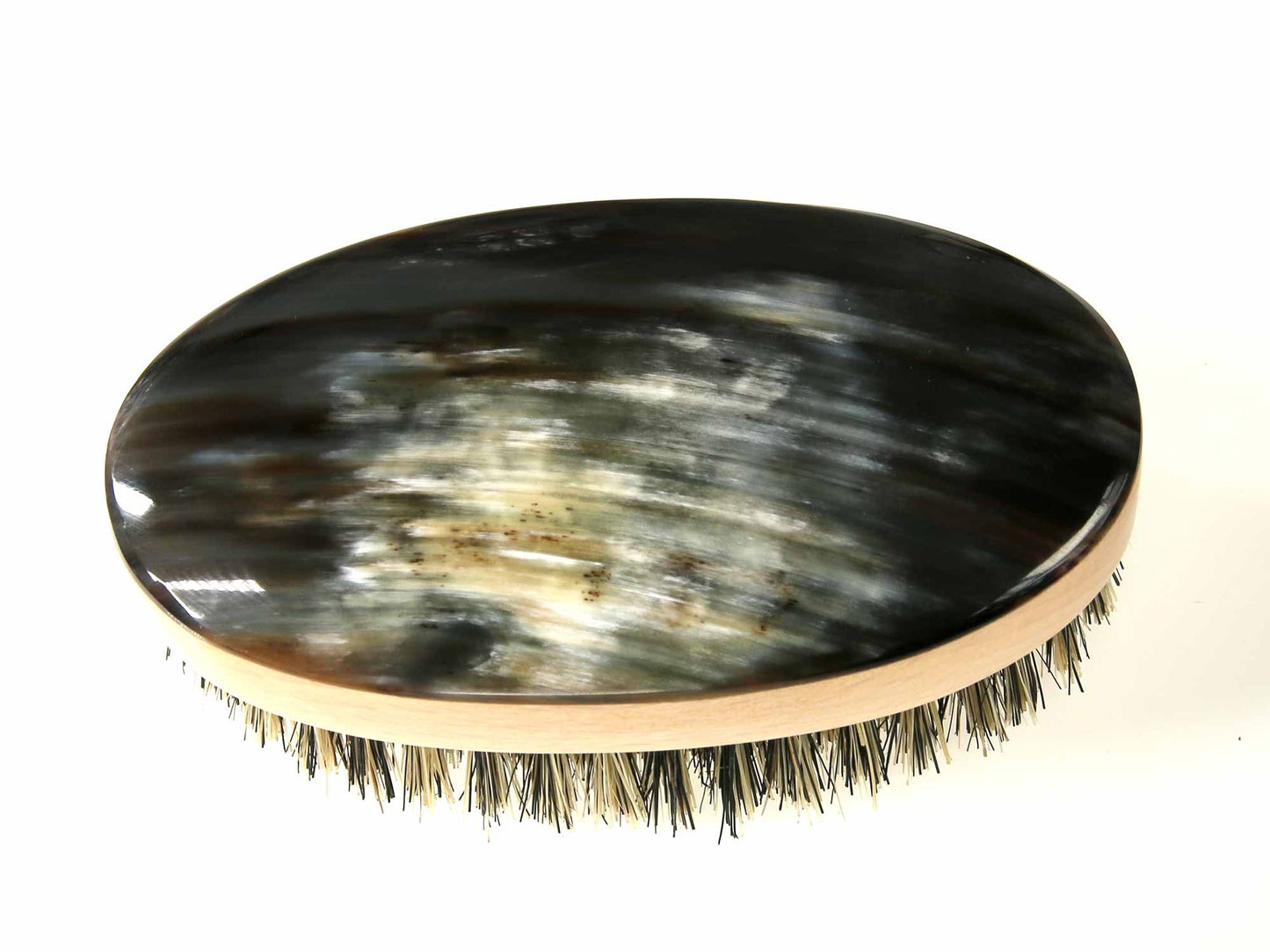 Engravable Real Horn Hair Brush-HB241