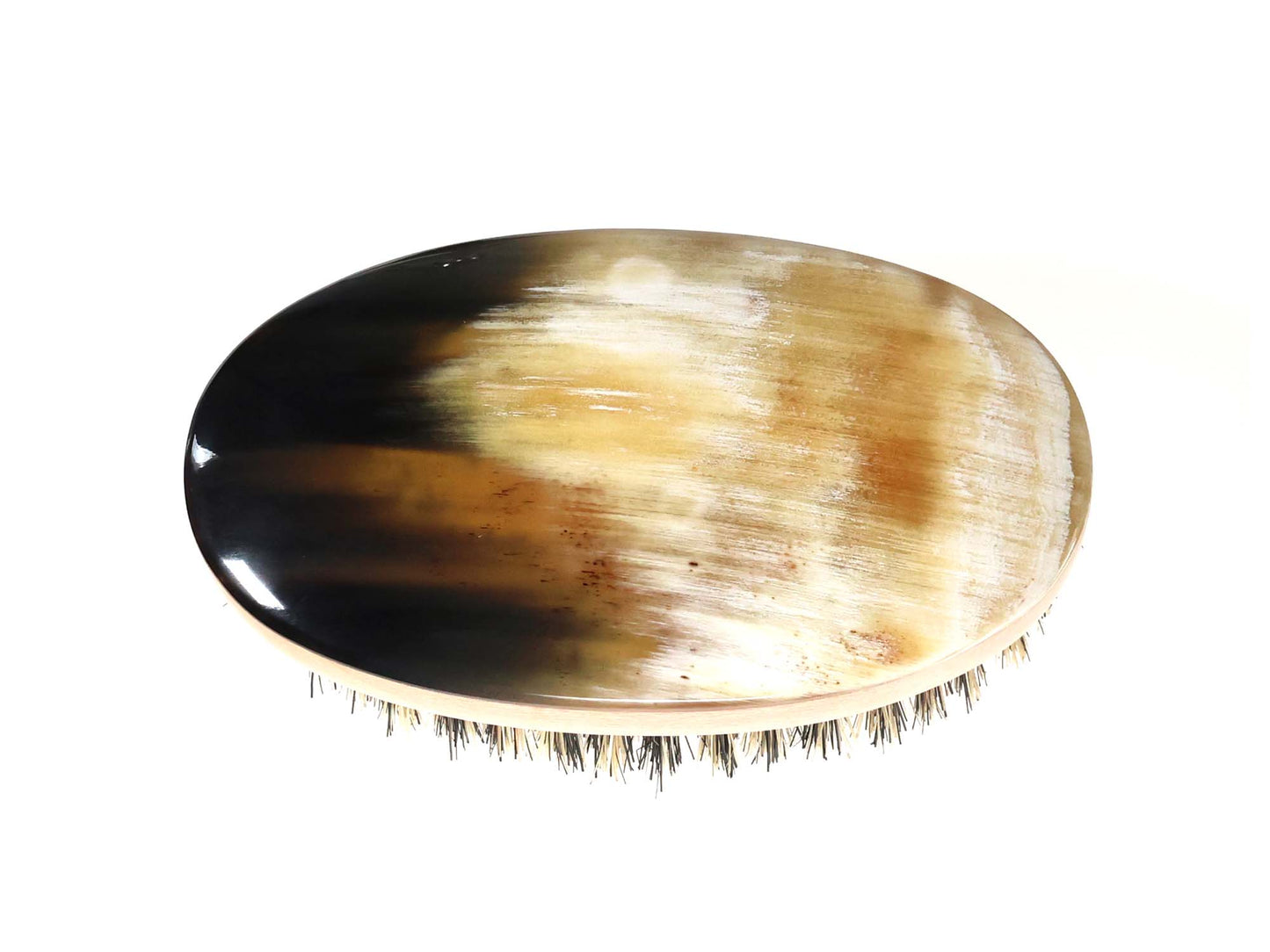 Engravable Real Horn Hair Brush-HB250