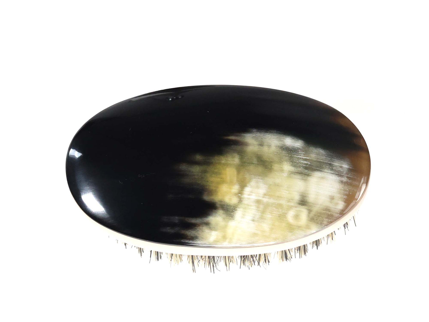 Engravable Real Horn Hair Brush-HB252