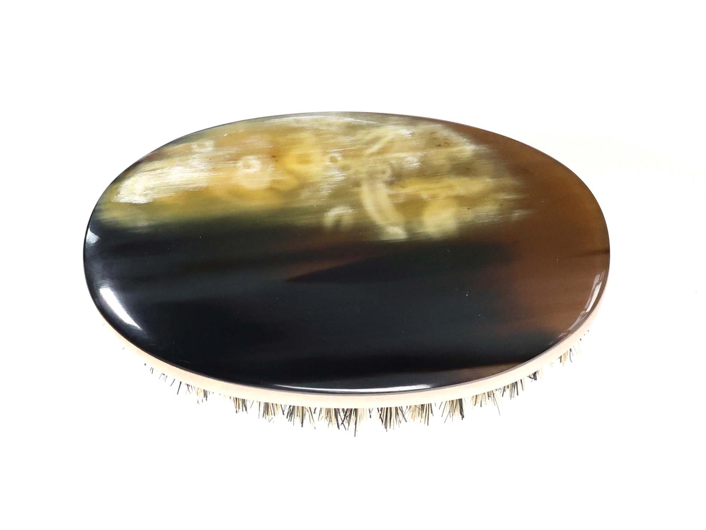 Engravable Real Horn Hair Brush-HB254
