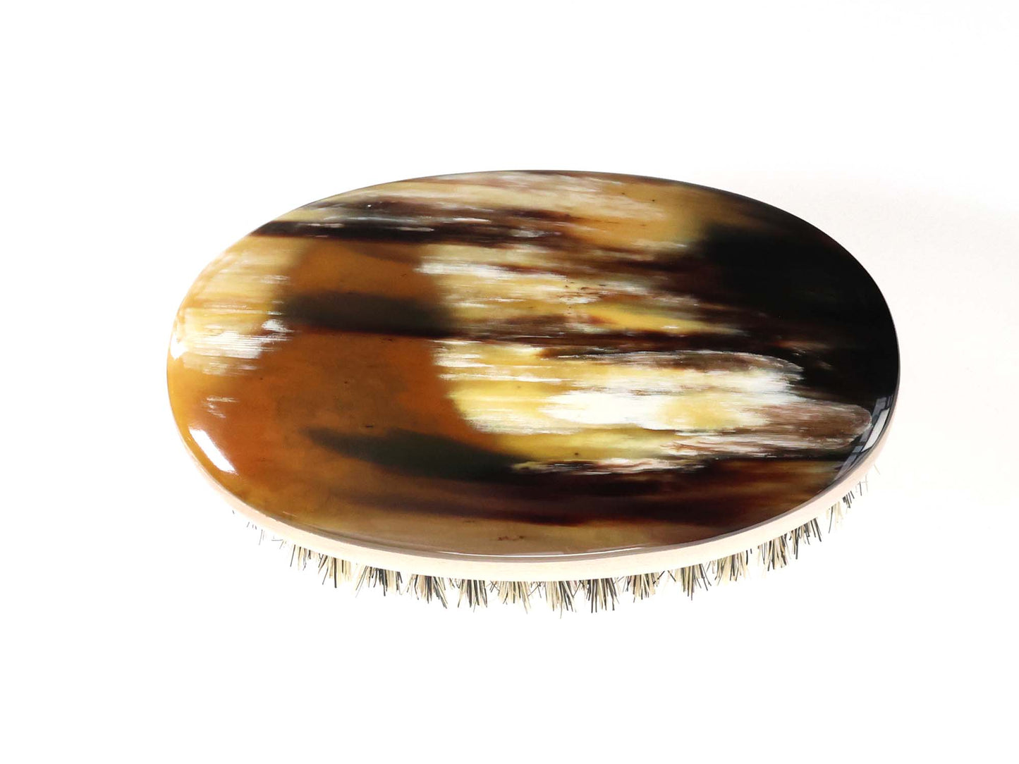 Engravable Real Horn Hair Brush-HB255