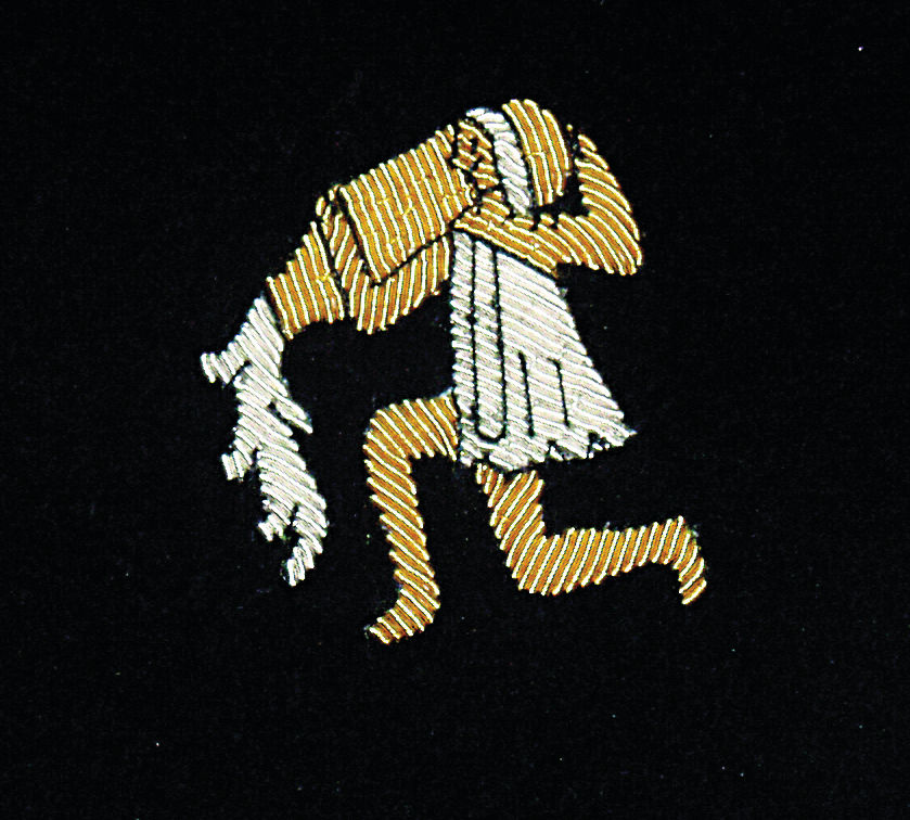 Aquarius Embroidered Velvet Slipper