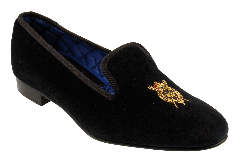 Regimental Velvet Slippers II
