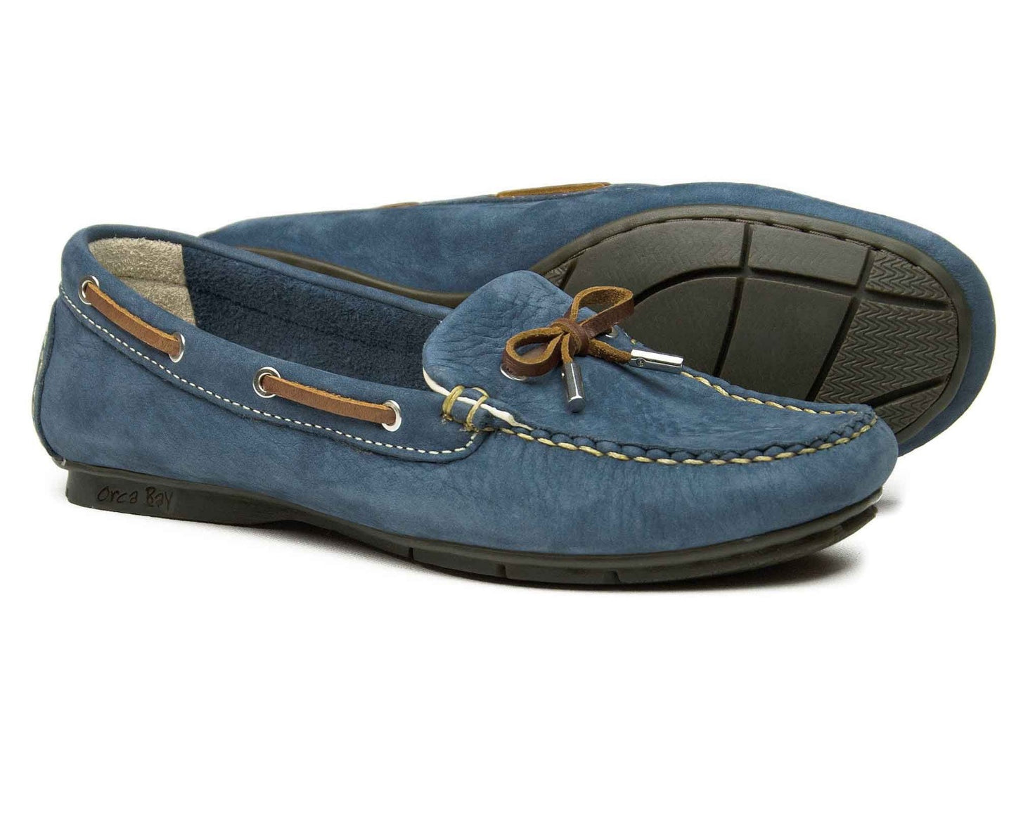 Ballena Ladies Riviera Blue Driving Loafers