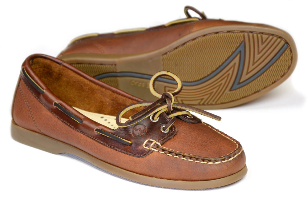 Haven Ladies Havana Brown Deck Shoe