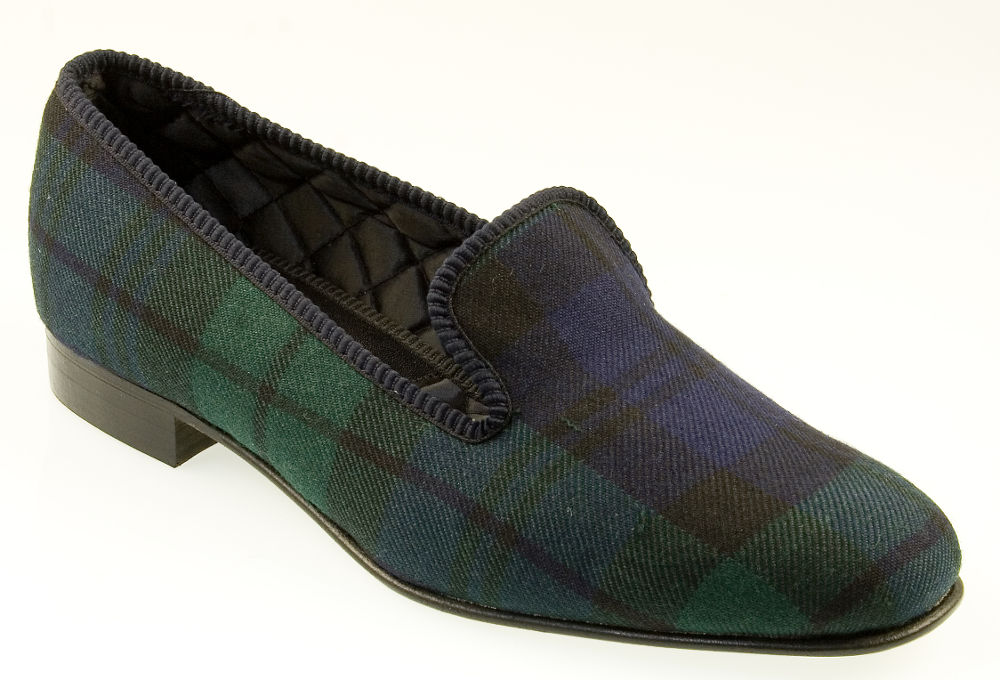Black Watch Slippers