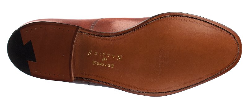 Blandford Black Calf Oxford Sole