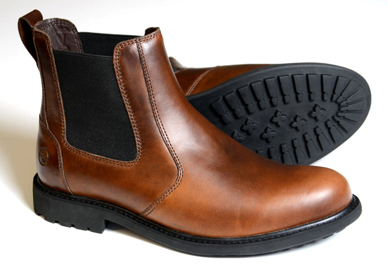 Brecon - Men's Brown Leather Dealer Boot