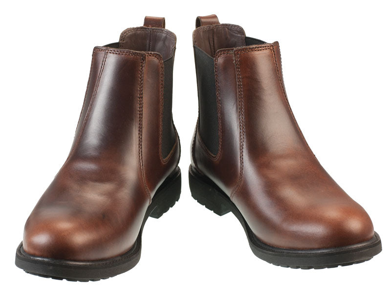 Brecon - Men's Brown Leather Dealer Boot Pair