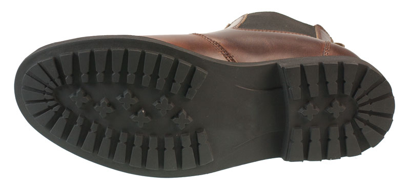 Brecon - Men's Brown Leather Dealer Boot Sole