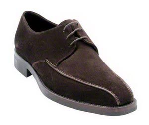 Aragon Chocolate Suede Derby