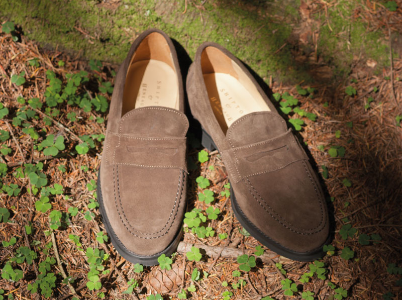 Cam Mens Brown Suede Loafers I