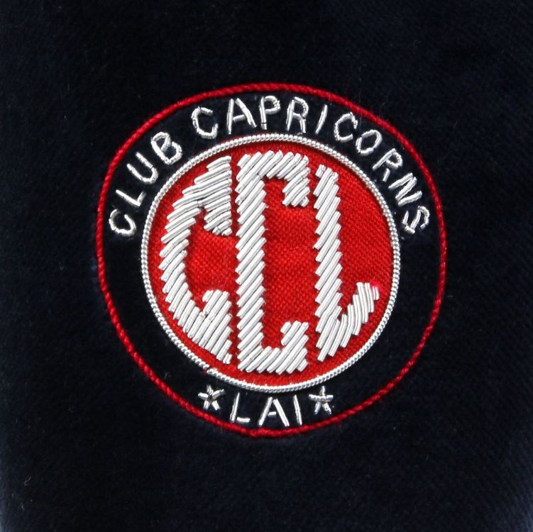Capricorns Ski Club Velvet Slippers