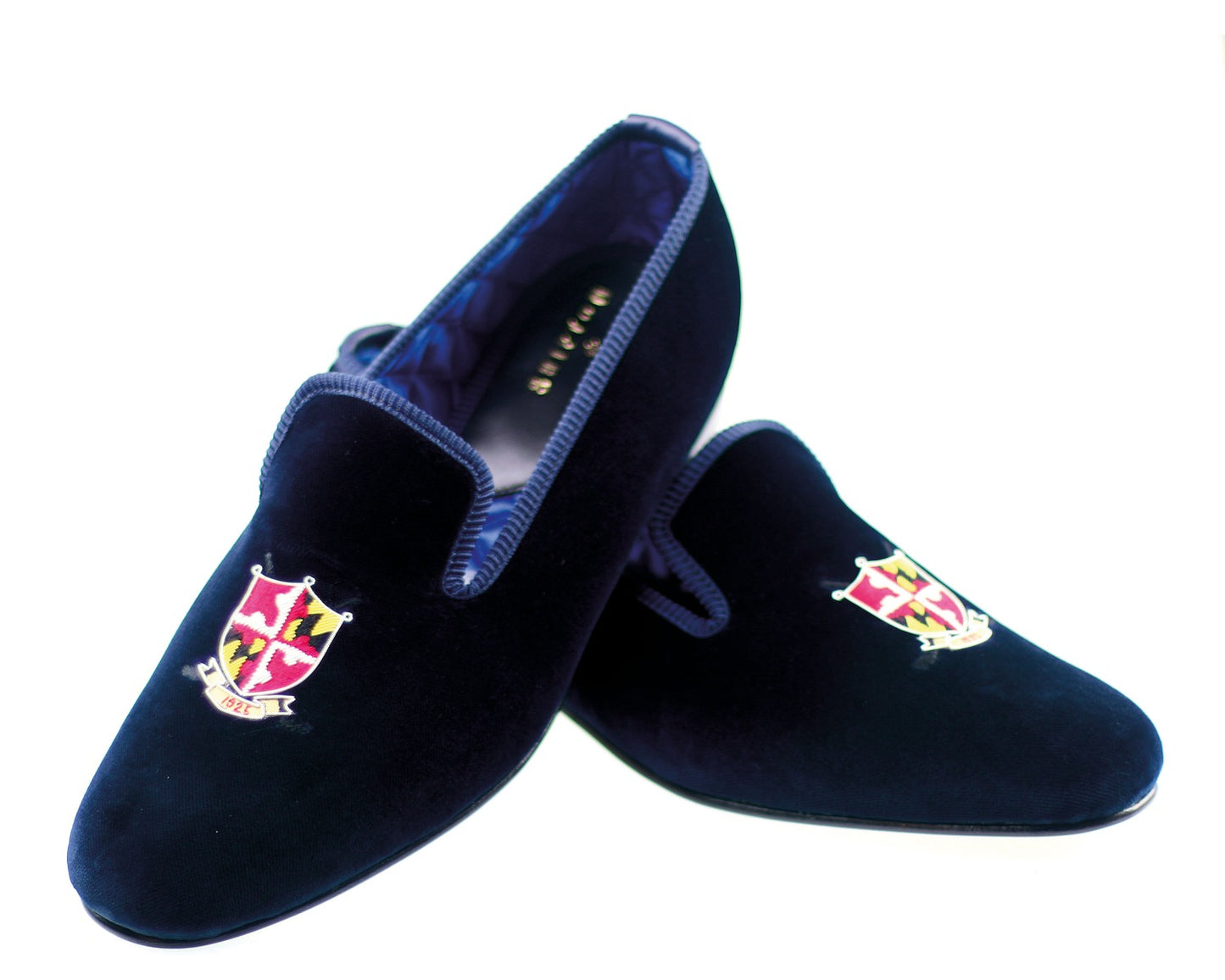 Country Club of Maryland Velvet Slippers