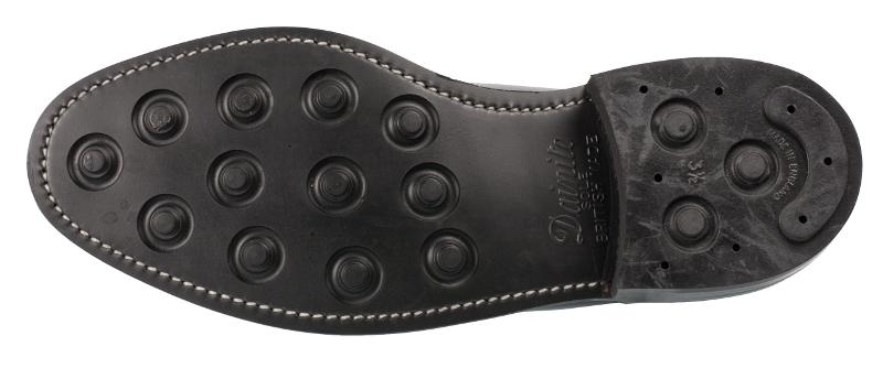 HOWARD (Black Calf) Rubber Sole