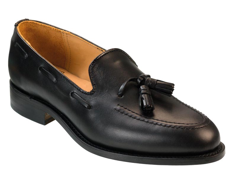 FINCHLEY Black Tassel Loafer