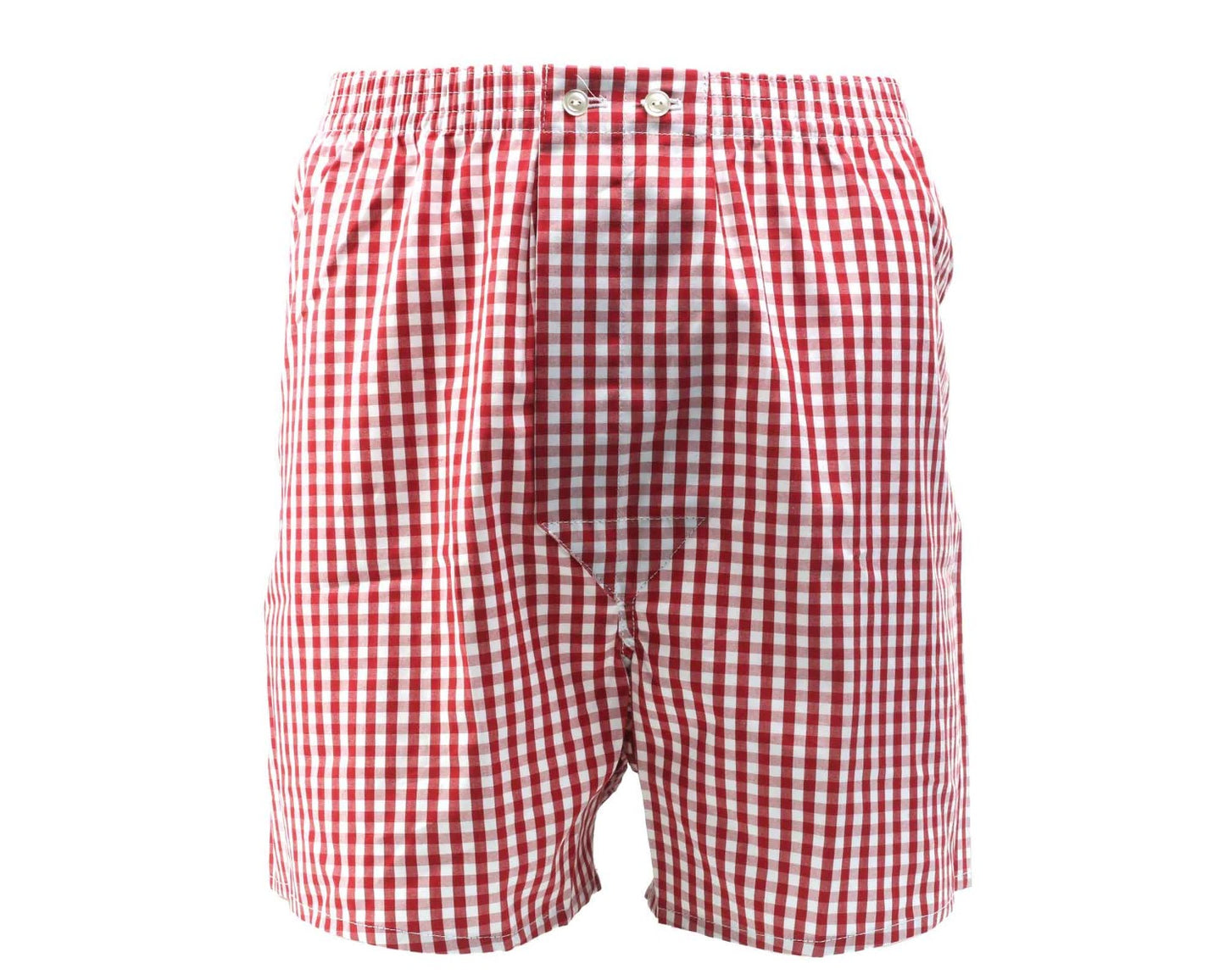 Mens Cotton Boxer Shorts Fuchsia Red