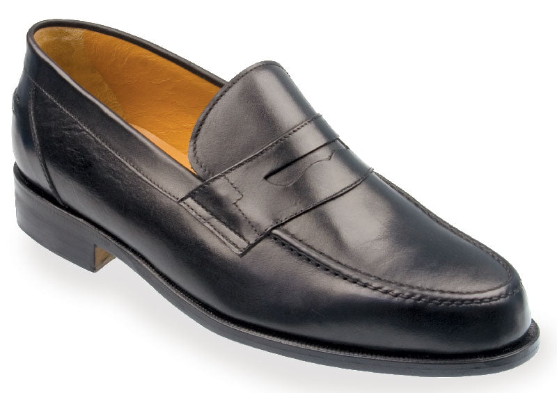 Axe - Mens Black Calf Loafer