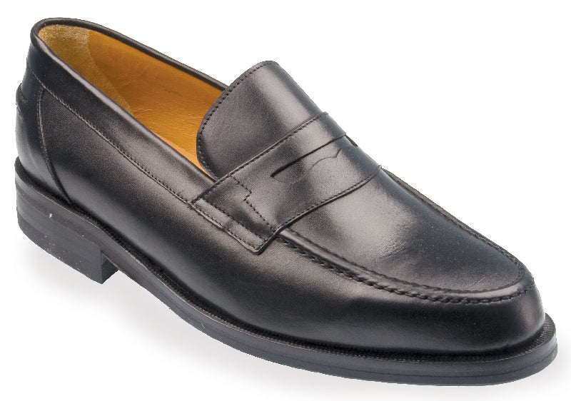 Crane Mens Black Loafer