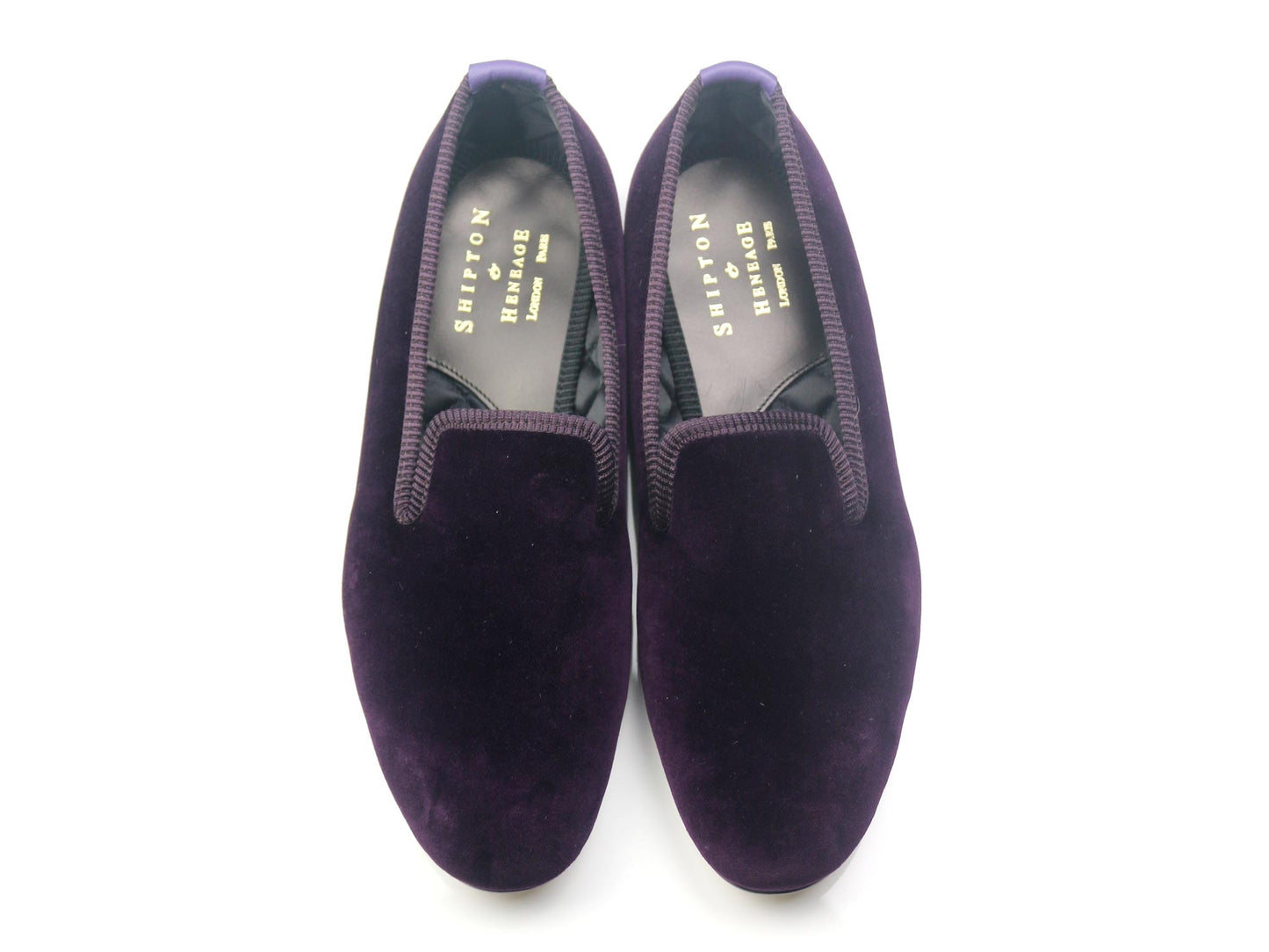 Mens Regal Velvet Slipper - UK 10