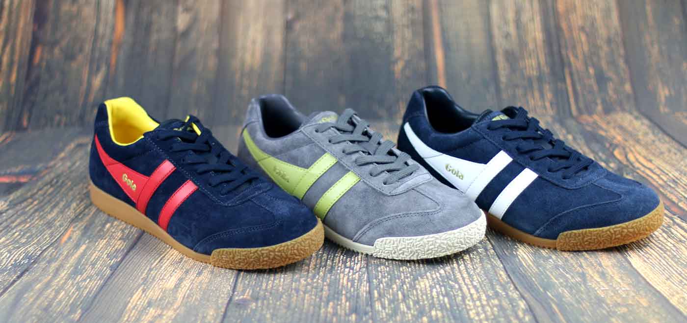 Harrier Ladies Ash Suede Classic Trainers