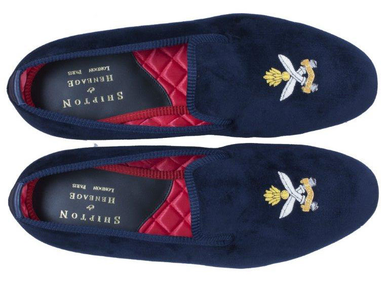 Regimental Velvet Slippers III