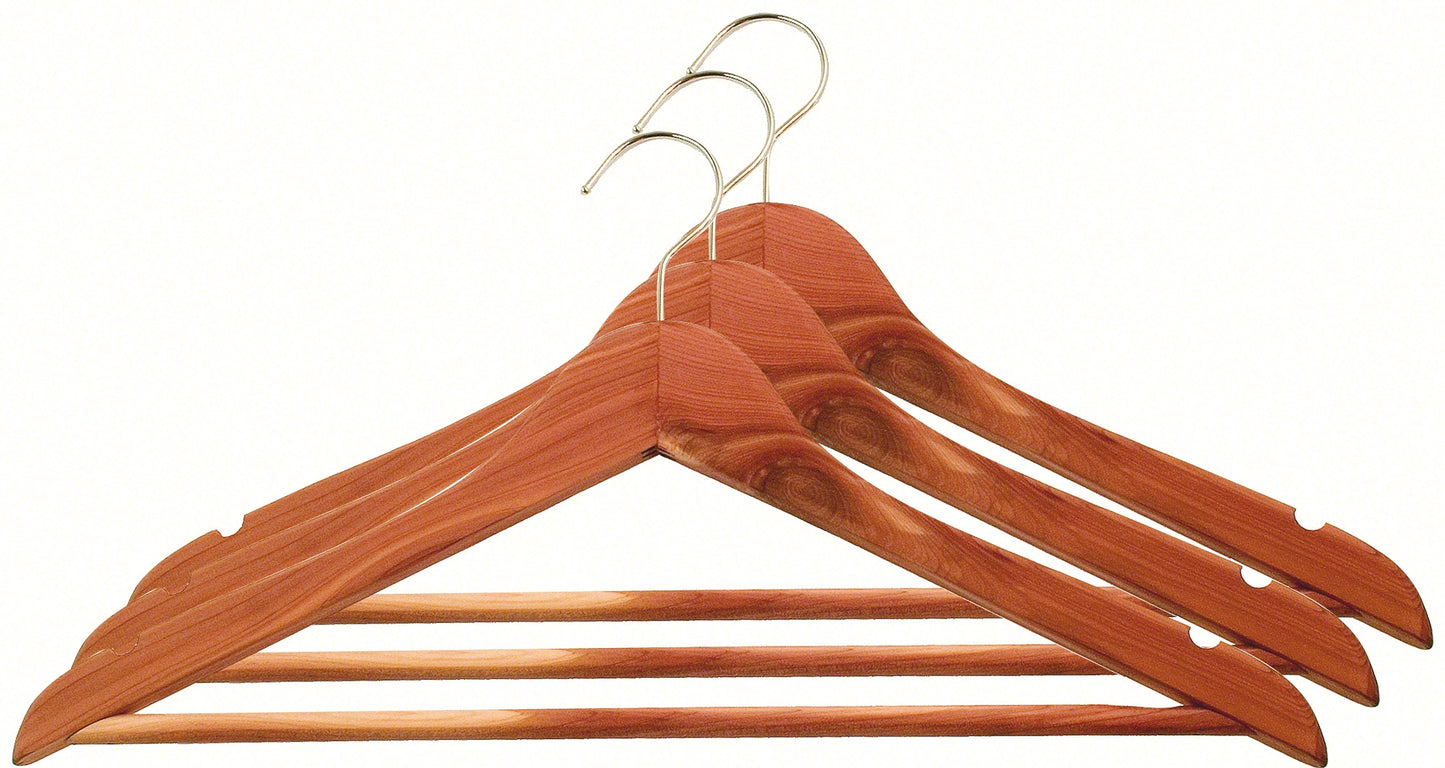 Cedar Wood Coat Hangers