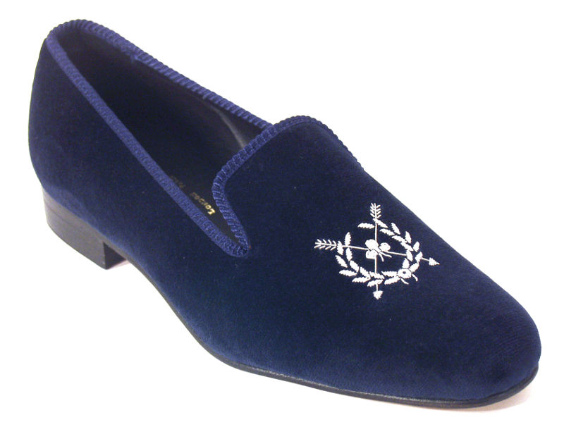 Club and Society Velvet Slippers III