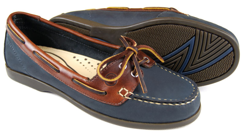 Haven Ladies Navy Blue Deck Shoe