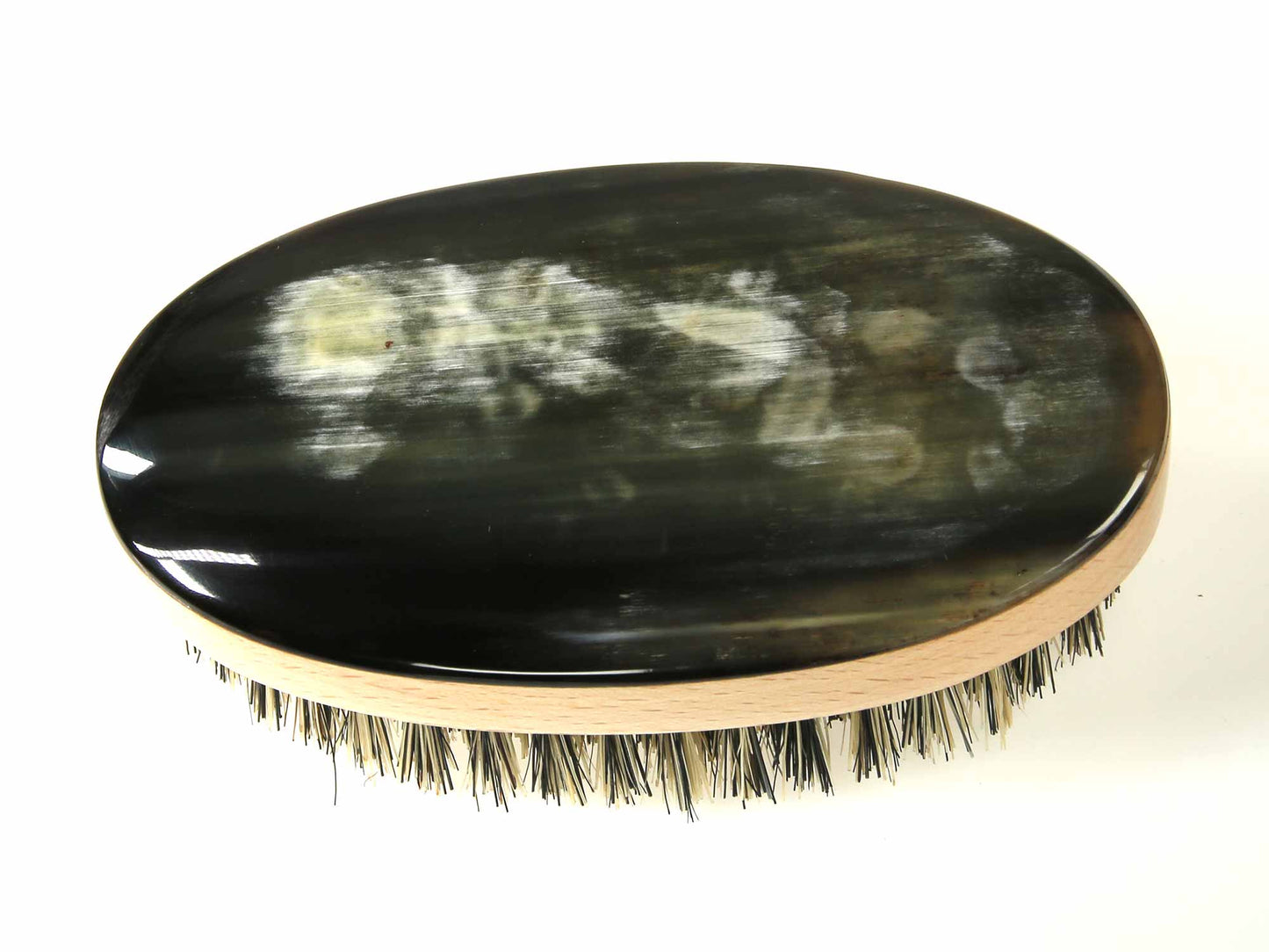 Engravable Real Horn Hair Brush-HB245