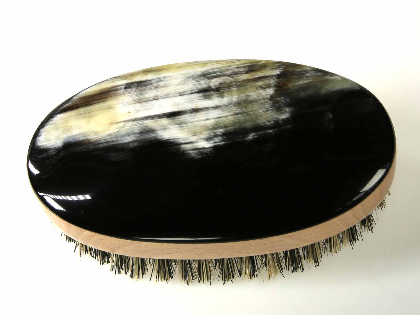 Engravable Real Horn Hair Brush-HB246