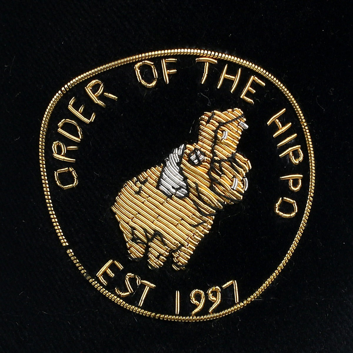 Hippo Club Velvet Slippers