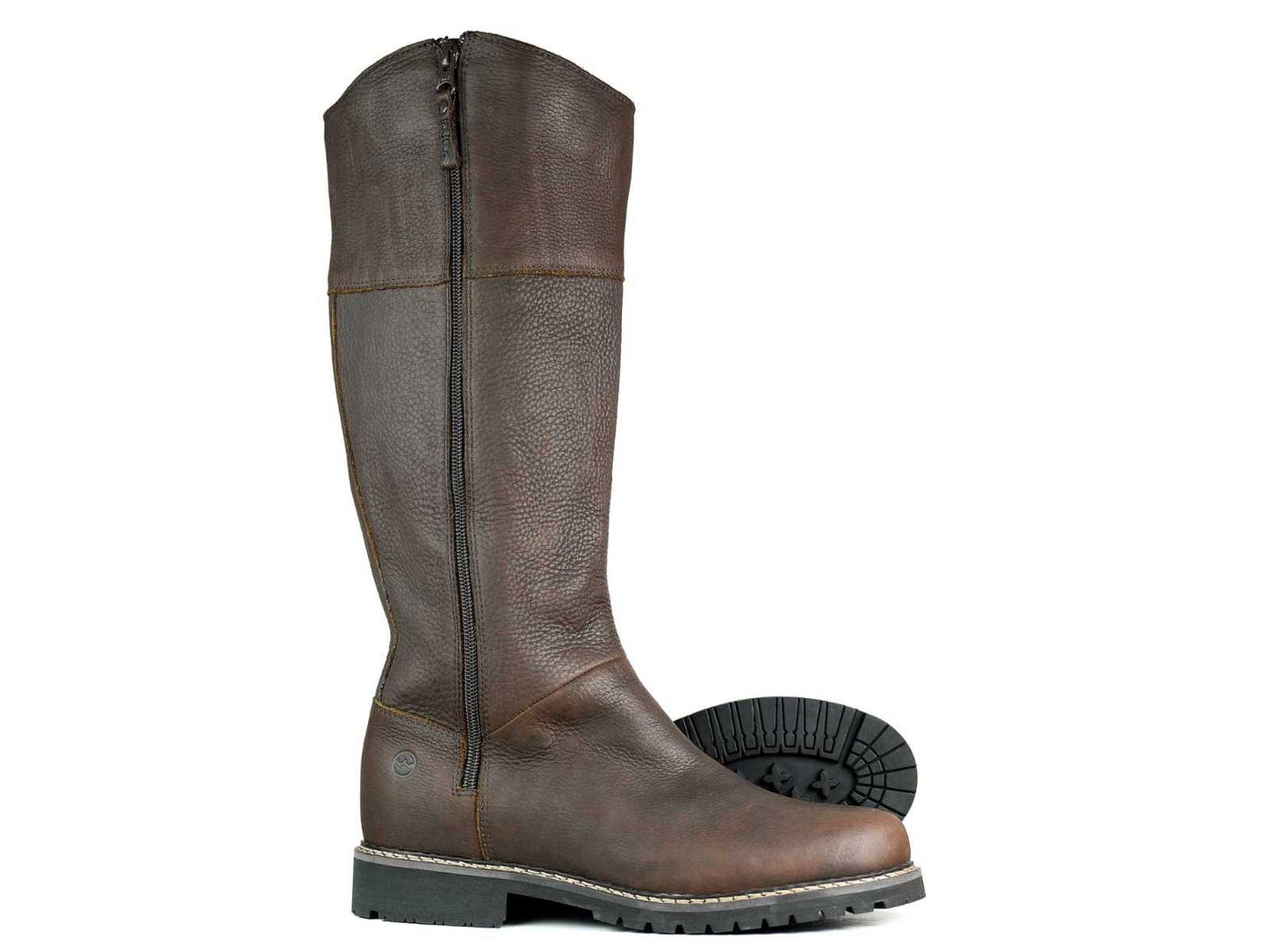 Iona Ladies Dark Brown Long Country Boot