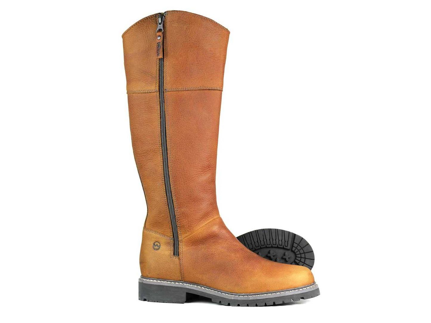 Iona Ladies Havana Brown Long Country Boot