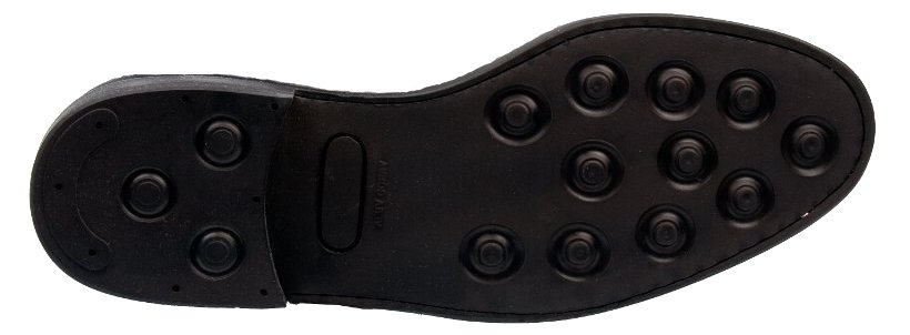 PERTH Black Suede Chukka Boot Sole