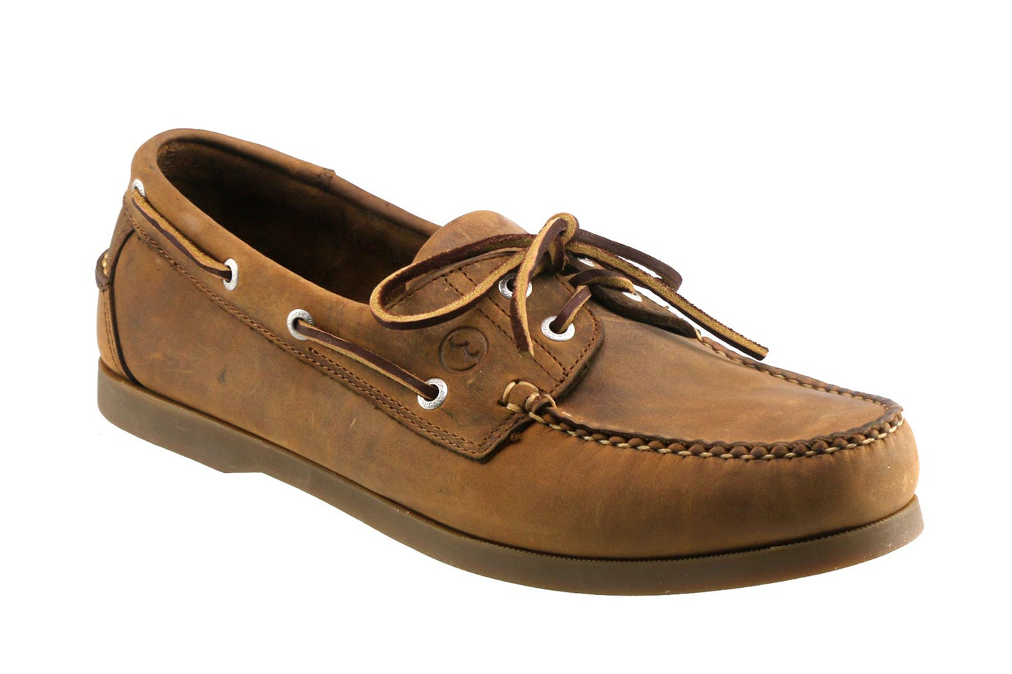 KETCH Mens Sand Nubuck Sailing Shoe
