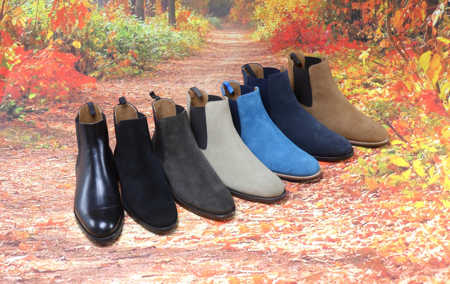 Ladies suede chelsea Boots