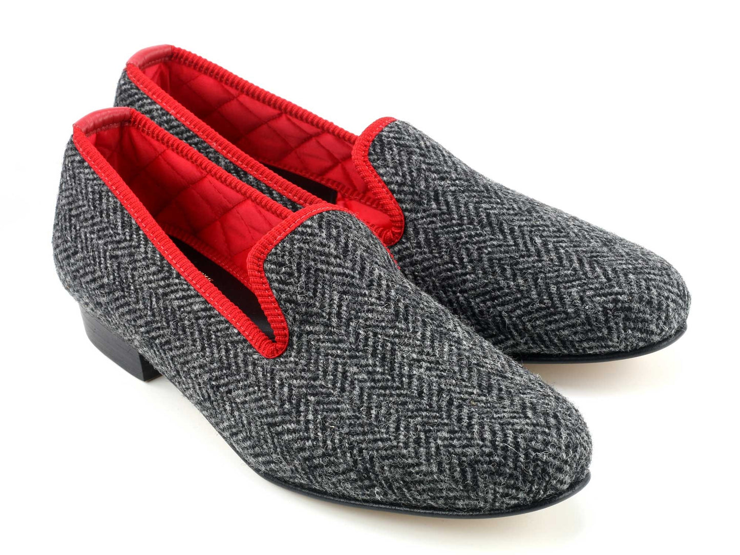 Ladies Harris Tweed Slipper - UK 8