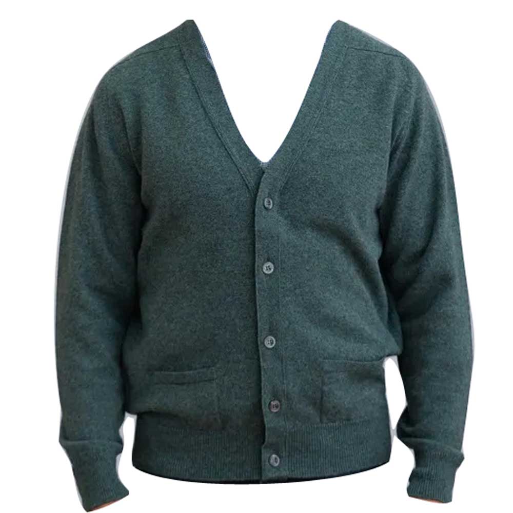 LEVEN 2 Ply Lambswool Cardigan
