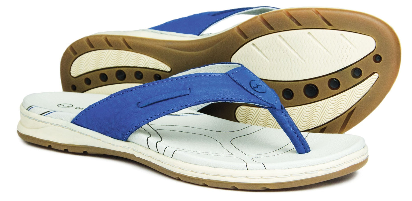 Maui Ladies Royal Blue Summer Flip Flop