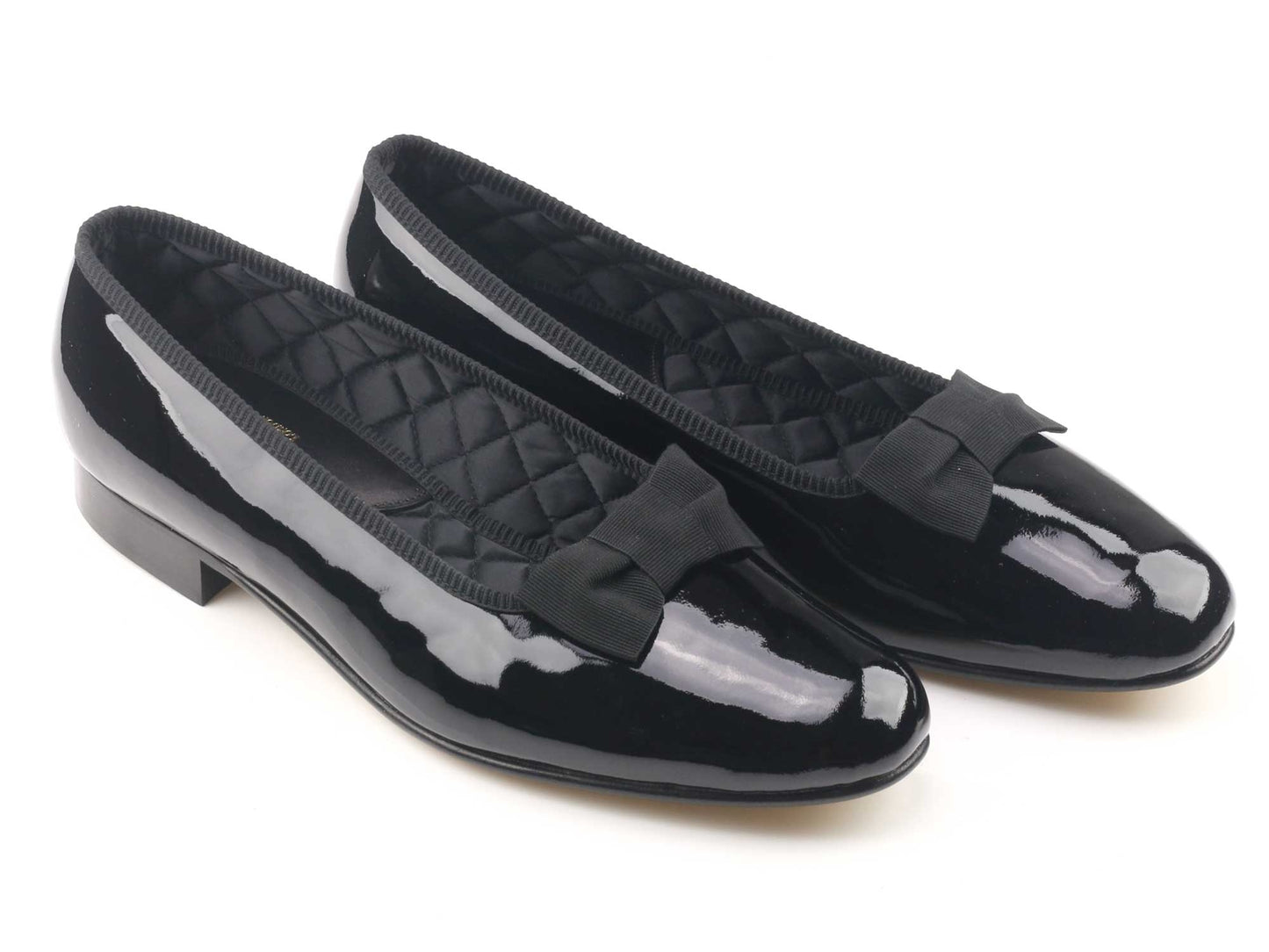 Mens Black Patent Pump - UK 11