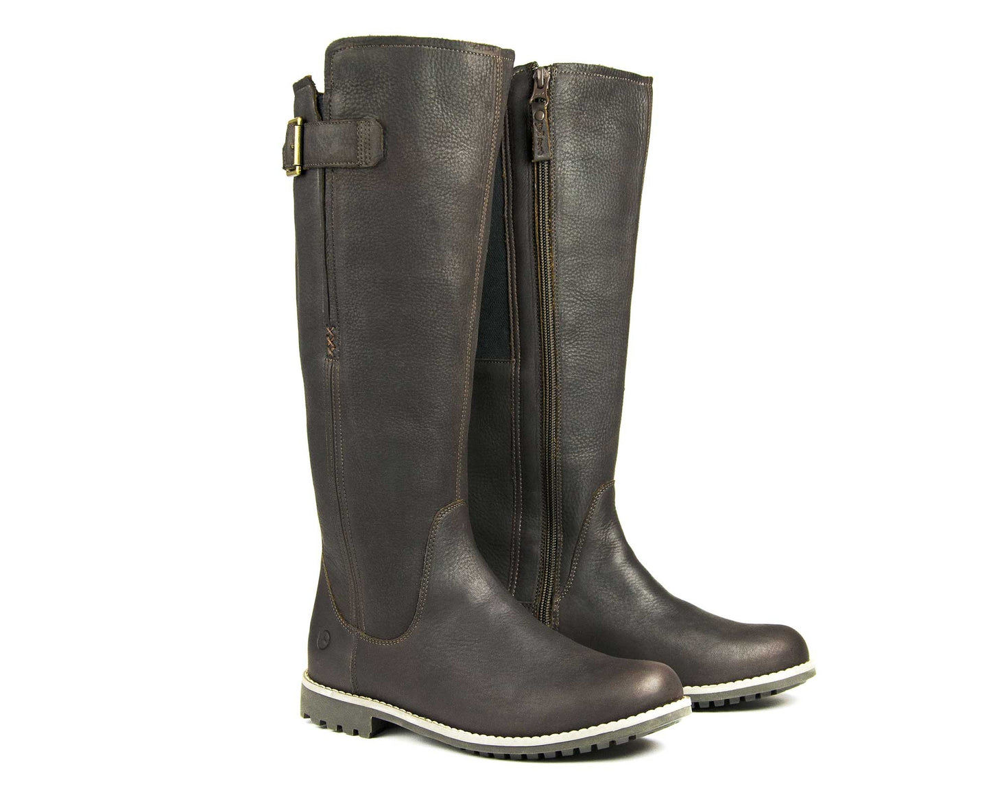 Moreton Ladies Dark Brown Long Boot