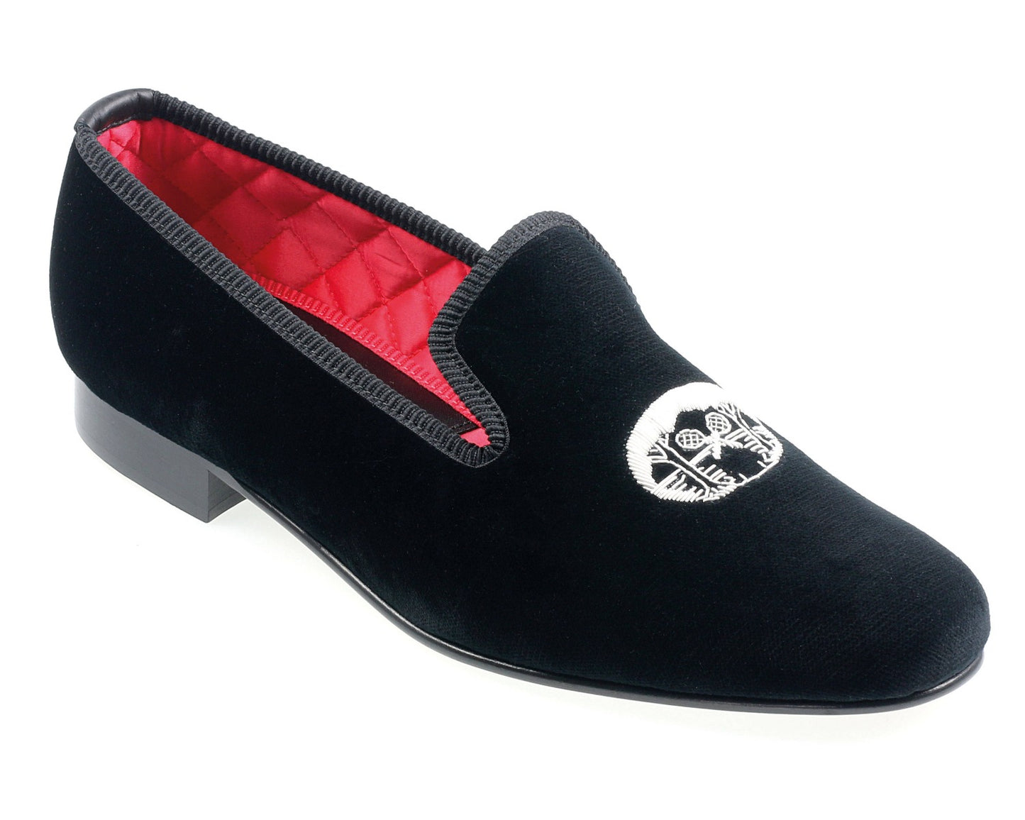 New Haven Lawn Club Velvet Slippers