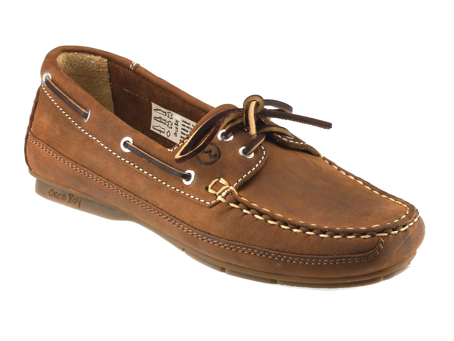 Bahamas Ladies Sand Brown Deck Shoe