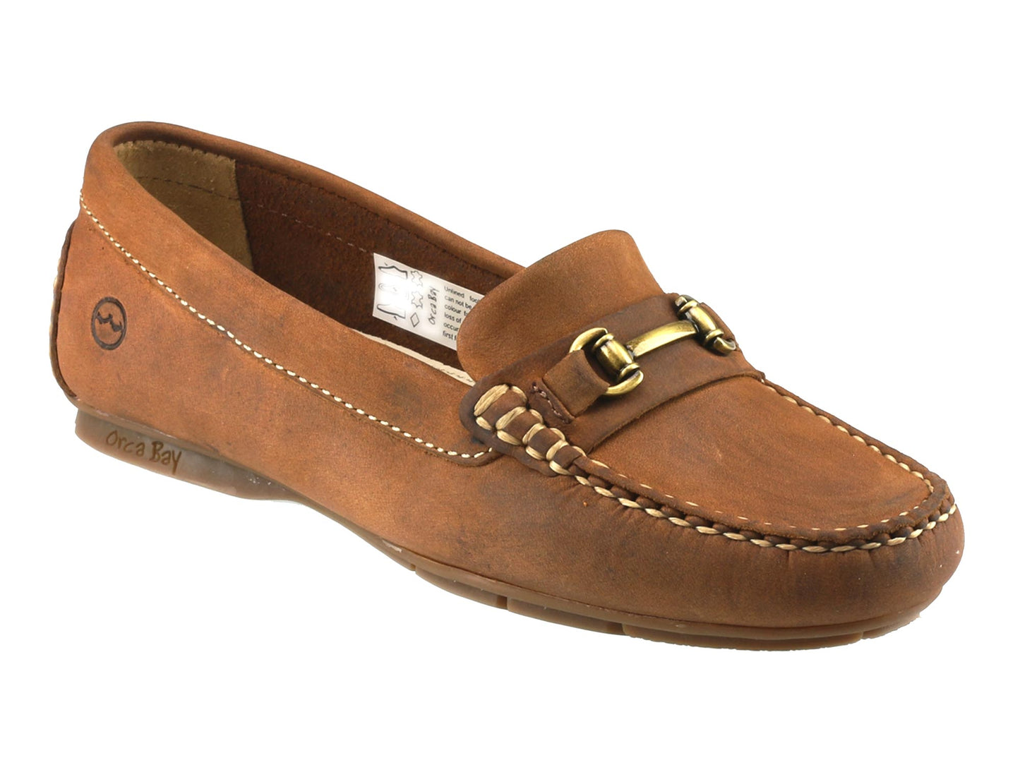 Verona Ladies Sand Driving Loafers