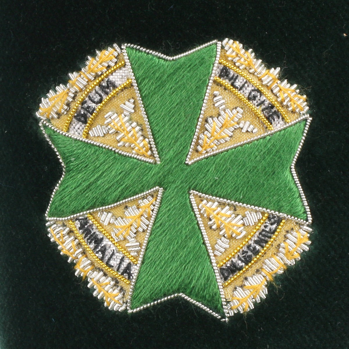 Order of Saint Hubertus Velvet Slippers